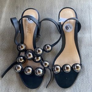 Schutz 6/12 Gorgeous block heels, Brazil. NEW